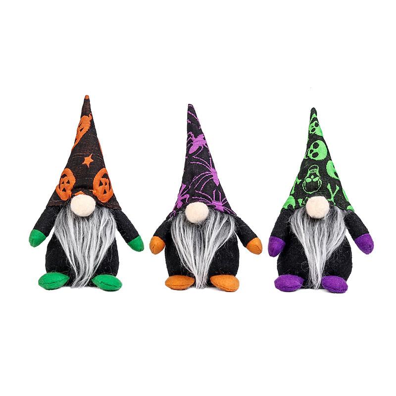 New Halloween No-face Doll Window Display Decoration For Festive Party Scenes 21cm 32cm