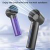 Handheld Cooling Fan Portable USB Charging Electric Hand Fan With 1200mAh Battery for Home Or Outdoor Activity