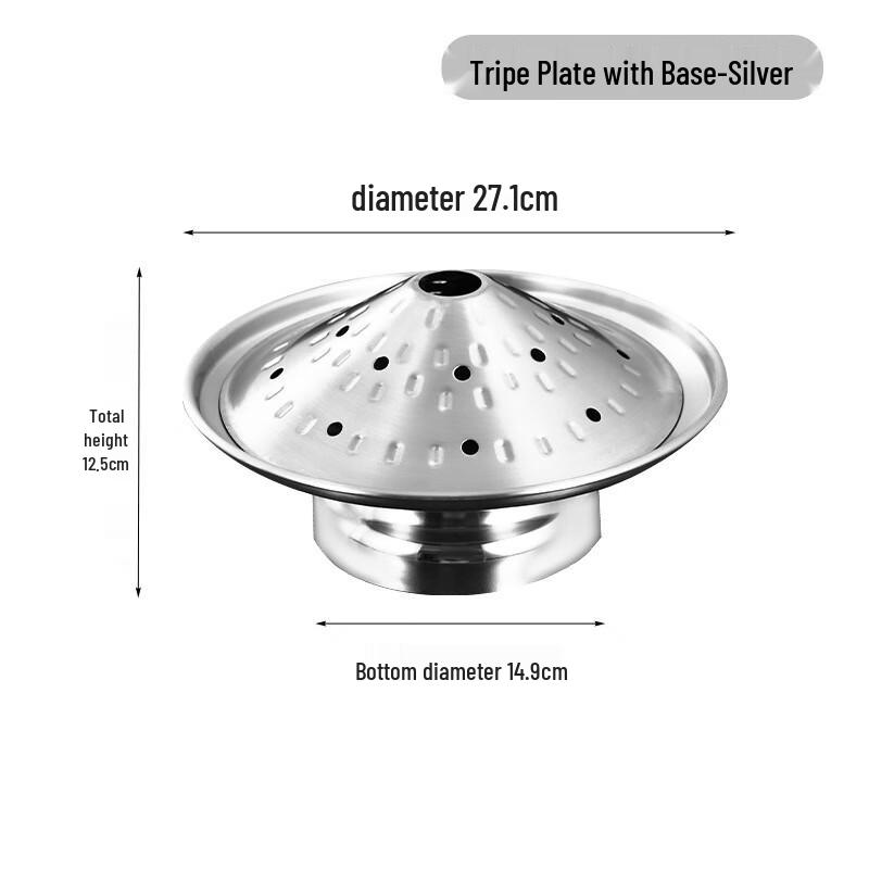 

Dry Ice Display Serving Plate