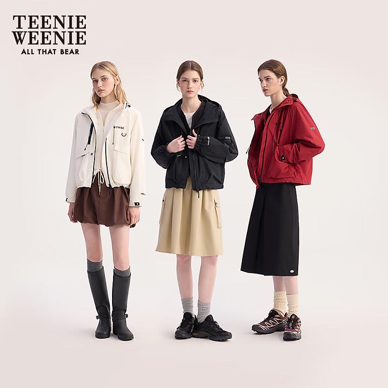 

Женская повседневная куртка с капюшоном на флисовой подкладке Teenie Weenie M