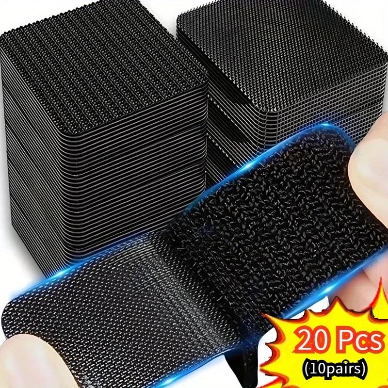 5x5cm Car Double Fad Fixing Stickers Car Mats Home Floors Anti Skid Grip Tape Sticker