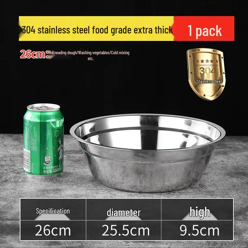 Dedelai 304 Stainless Steel Kitchen Basins & Colanders