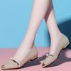 Glossy Flat Single Shoes Pointed Toe Flat Flat Heel Non-slip Comfortable Single Shoes Women's Shoes for Work and Work