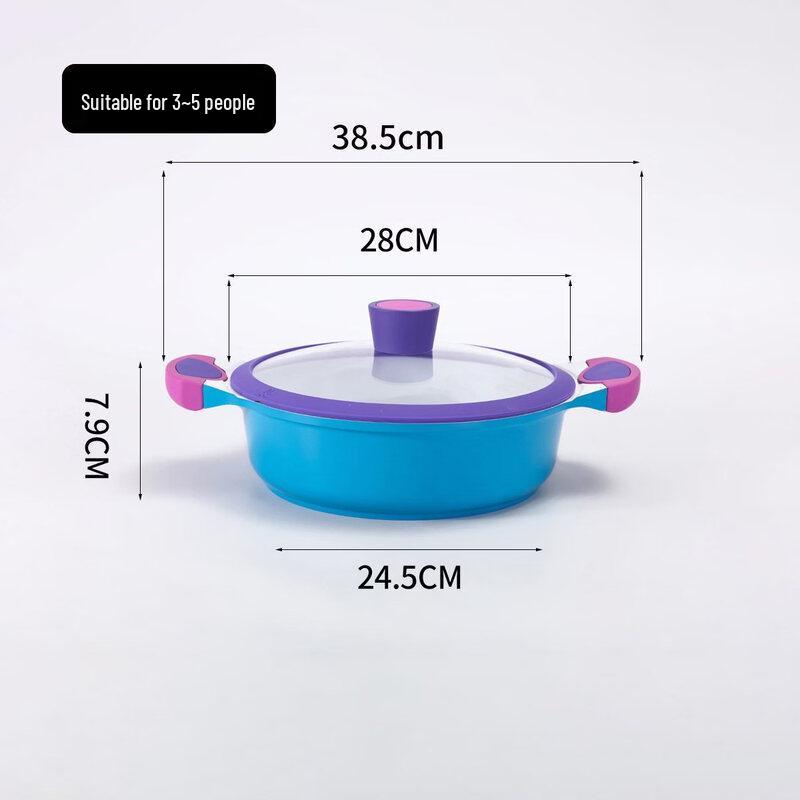 ZISIZ Micro Pressure Soup Pot with Steamer