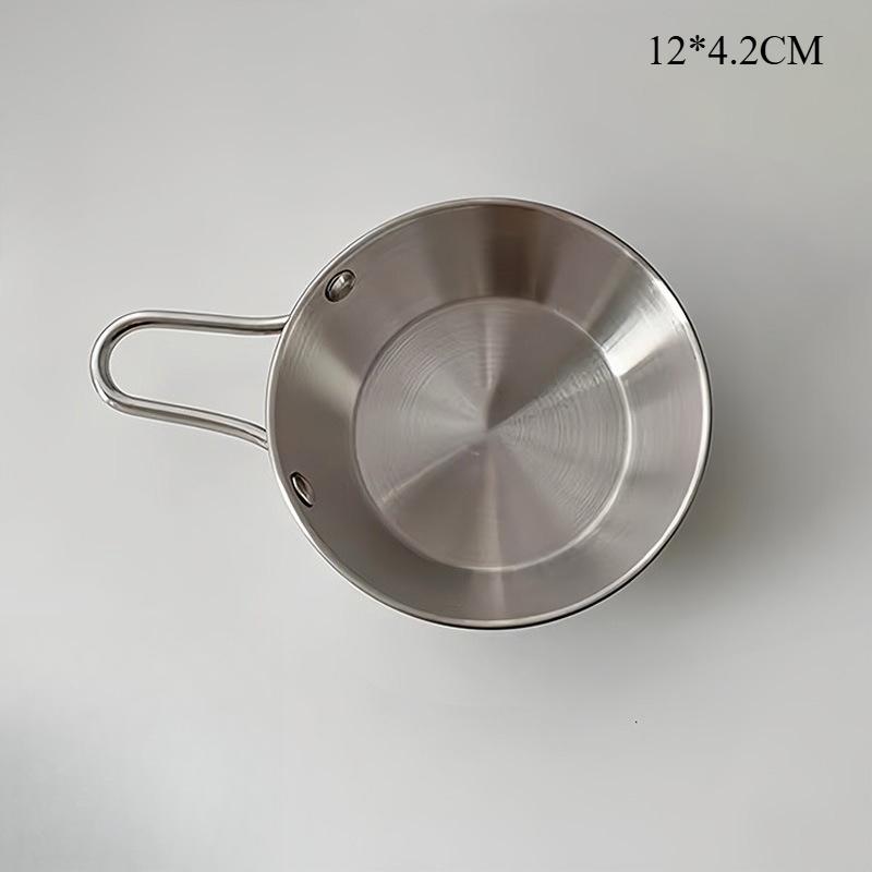 Stainless Steel French Fries Bowl Fried Chicken Bowl Western Snack  Fruit Dessert Salad with Handle