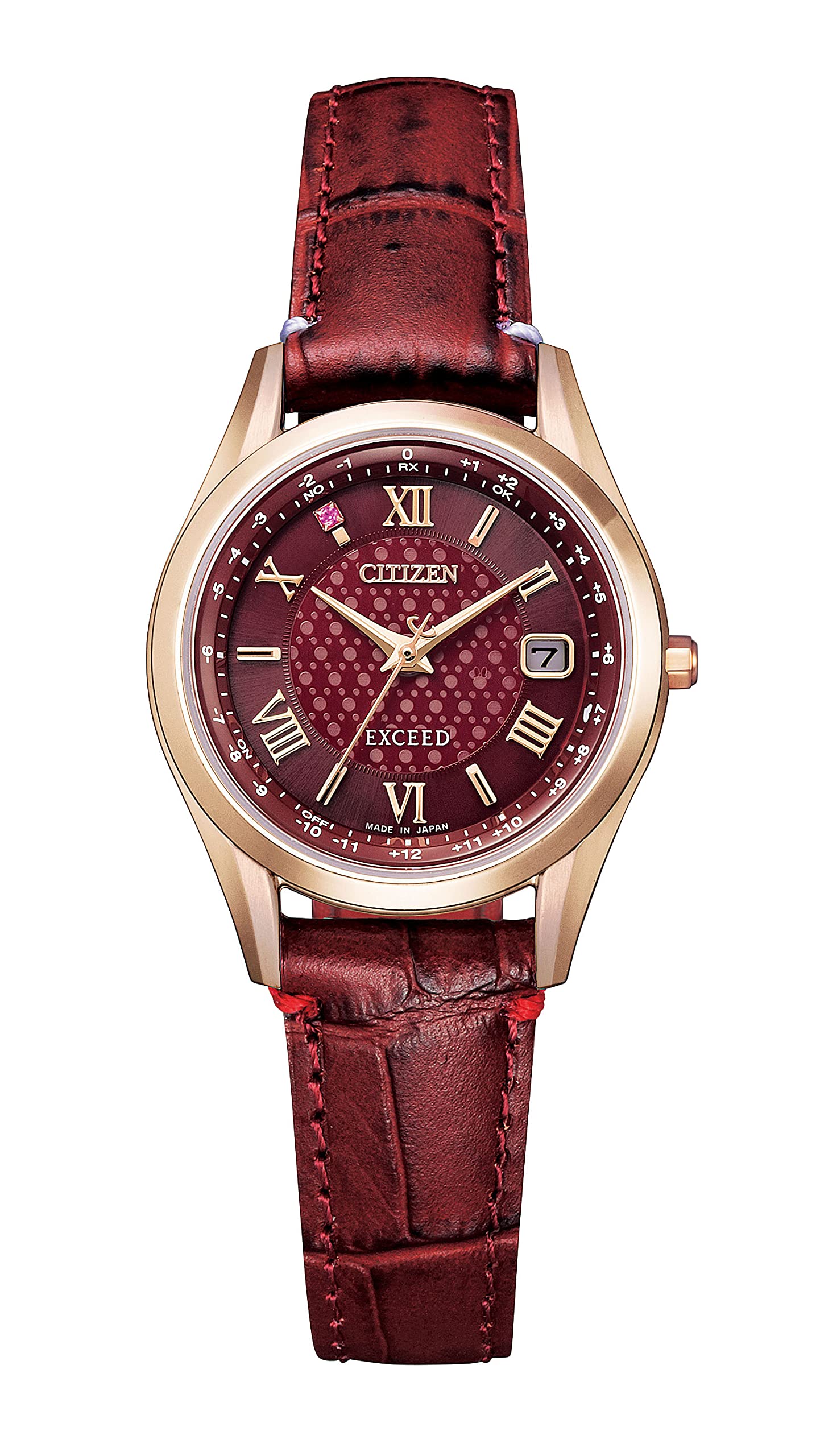 

Watch Exceed Disney EXCEED Limited to 600 pieces worldwide radio controlled watch Direct Flight Ladies Red [Citizen] CITIZEN Collection Eco-Drive