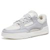 Anta Low Top Slip Resistant Cushioning Abrasion Resistant Skateboard Shoes Women's Gray White Sneakers 122318040-1