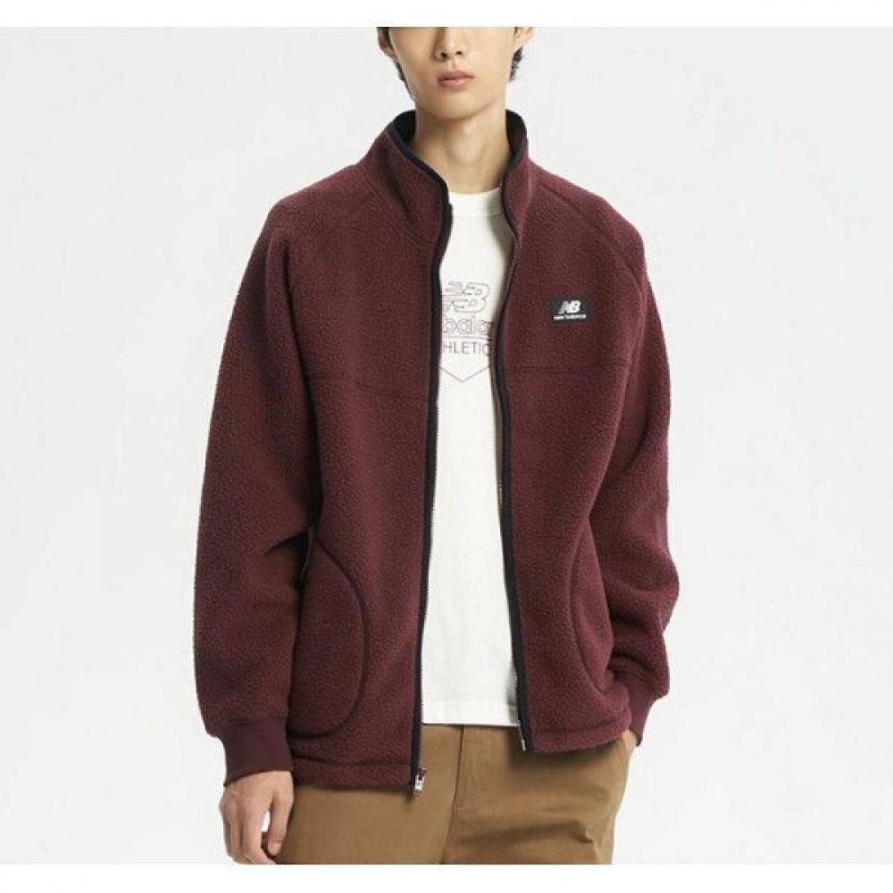 

New Balance Fleece Full Zip Up Nbmdd4s131 20 Red/95