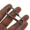 Hook Stainless Steel Wire Snap Clip Stainless Steel Carabiner Key Ring  Belt Clip