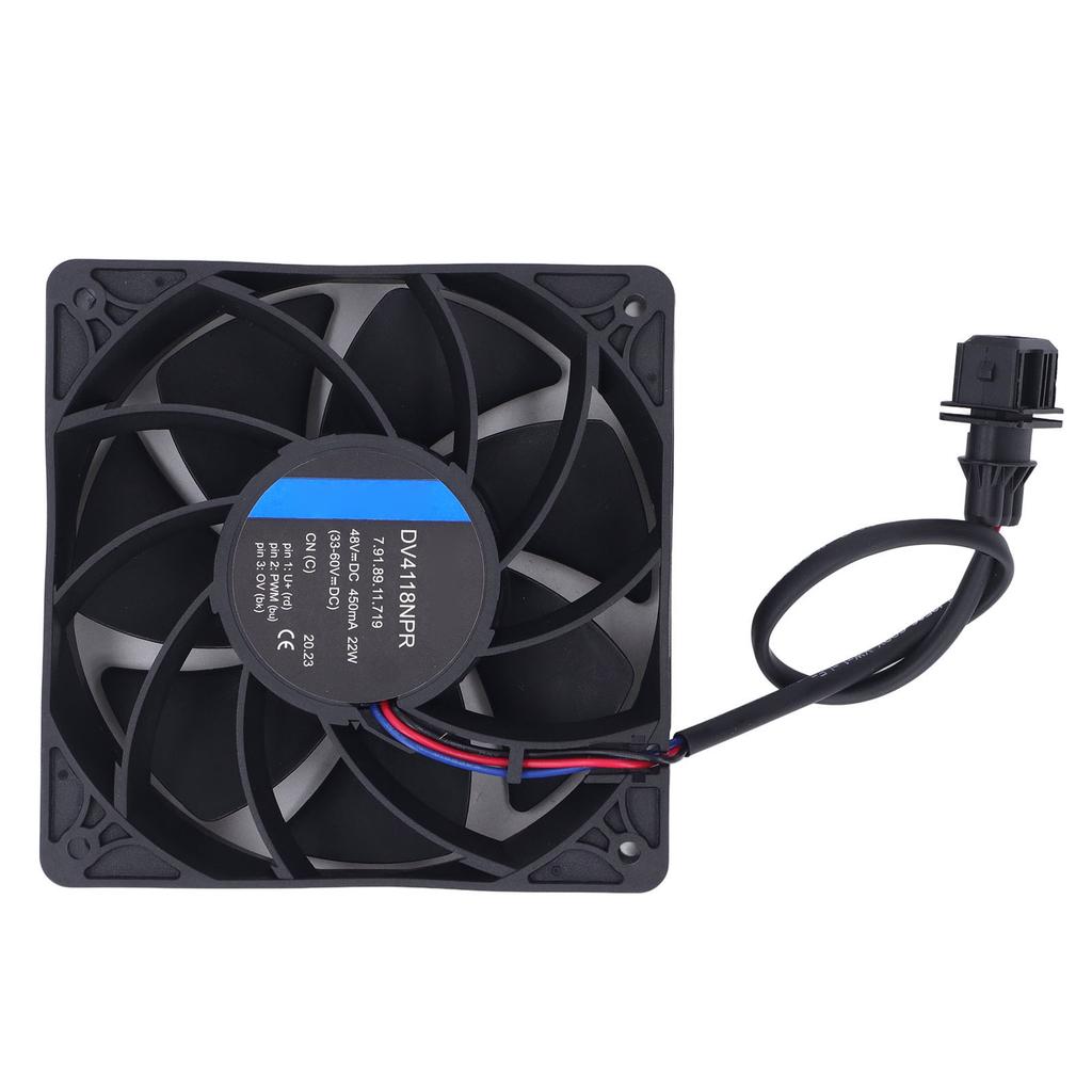 Axial Cooling Fan DV4118NPR 22W 450mA Forklift Fan for Linde R10C R12C R14C R14 R14G R16 R16G 20 20G 115 48V