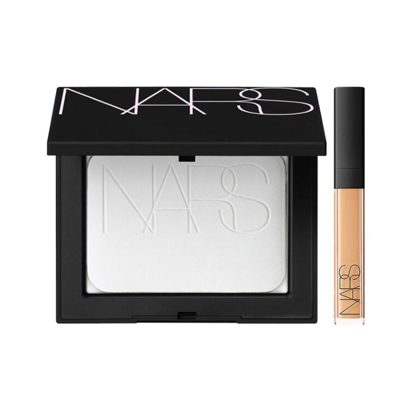 Nars  Setting Powder And Radiant Creamy Concealer Set Powder 10g+#Vanilla Powder 6ml