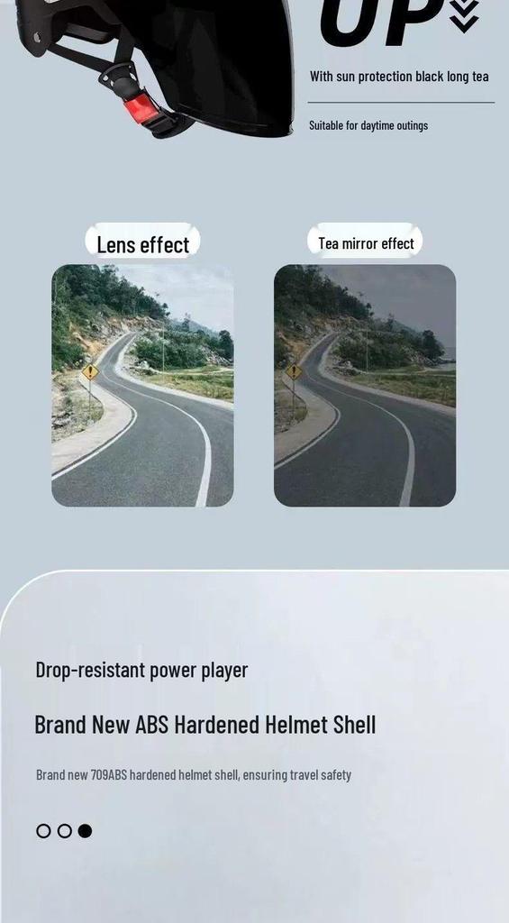 3C Certified Electric Bicycle Helmet with Sun Protection for Men & Women, Universal Fit for All Seasons