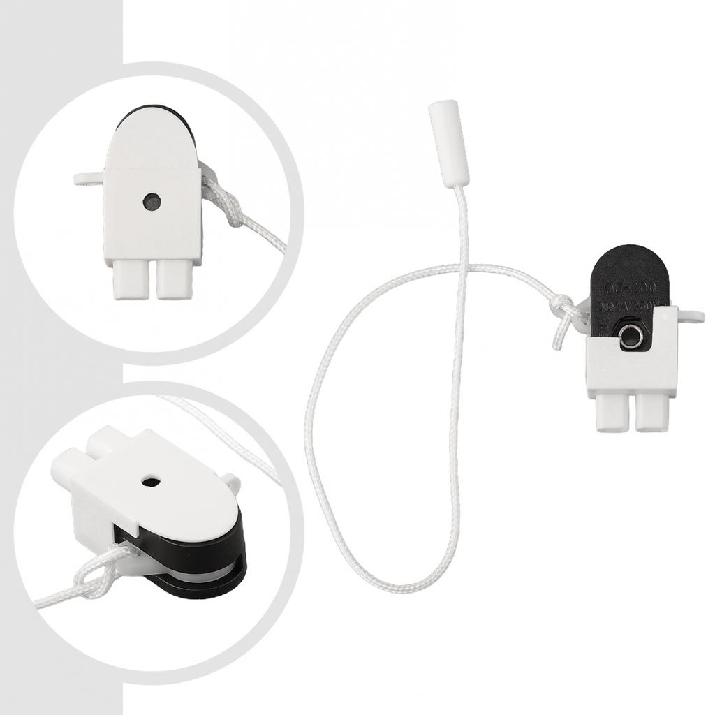 Wandlichtschalter Zugschalter mit Schnur drehbare Zugschnur