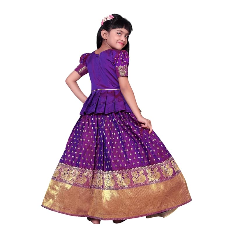 Button New South Indian Traditional Pattu