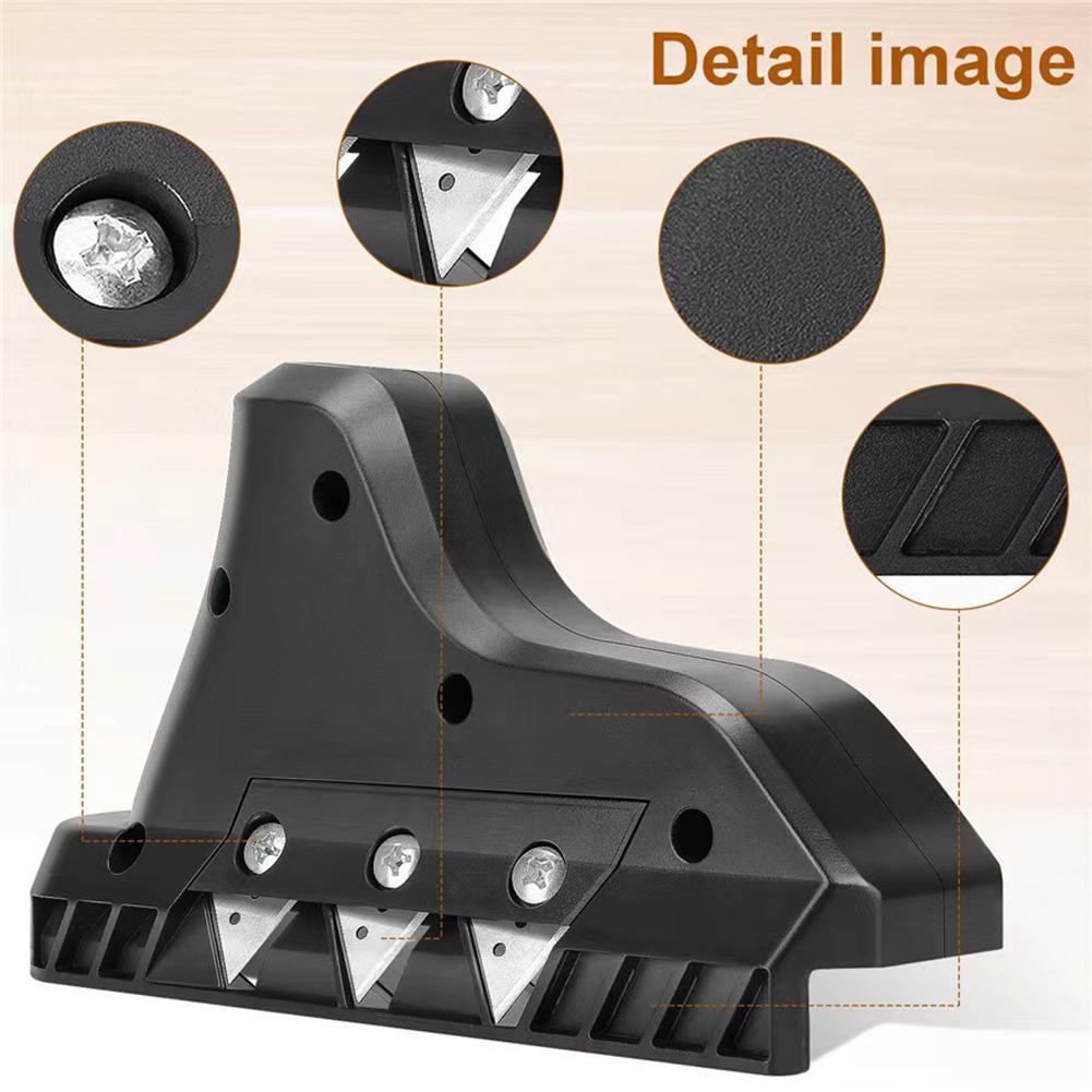 Plasterboard Quick Cutter With Blade Gypsum Board Hand Plane Drywall Edge Chamfer 45° Woodworking Trimmer Hand Tool Set