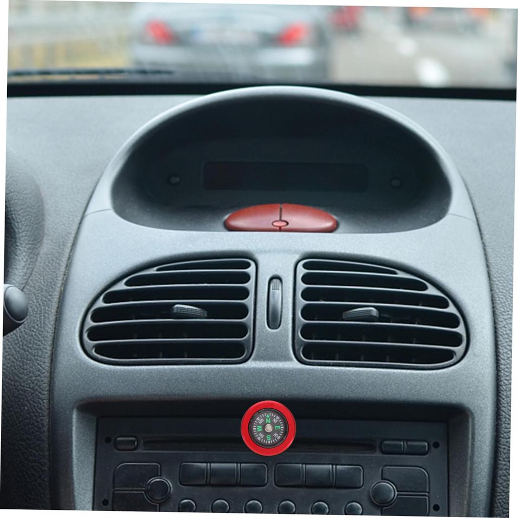 SUPVOX Cigarette Lighter Cover, Auto Compass, Aluminum Cigarette Lighter, Cigarette Lighter Cap, Cigarette Lighter