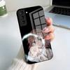 Scientific Railgun Misaka Mikoto Phone Case For Samsung A56 A36 A26 A16 A15 A25 A35 A55 A14 A34 A24 A54 Glass Case