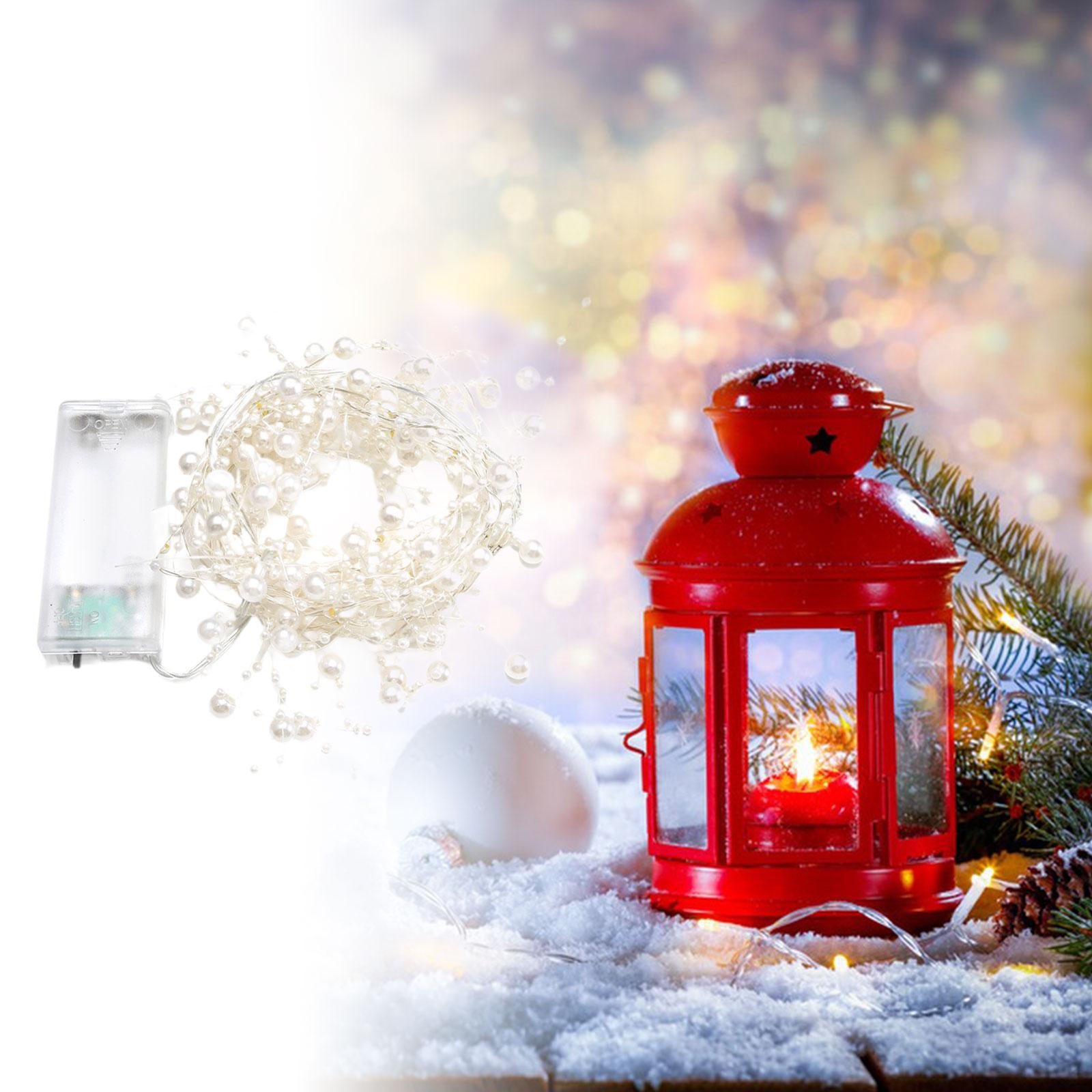 

Бусины светодиодные легкие водонепроницаемые сказочные украшения для рождественской вечеринки на открытом воздухе в помещении