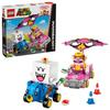 LEGO Super Mario Mario Kart Wario and King Boo Toy Block Set, 8-10 Years, Multicolor 72038