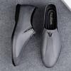 Genuine Leather Mens Casual Shoes Handmade Soft Male Loafers Simple Moccasins Breathable Slip On Black Driving Shoes Boat Shoes