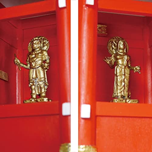 Woody Joe 1/50 Kaminarimon Painted Wooden Model Assembly Kit