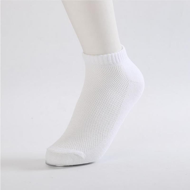 5 Pairs Men's Short Socks Breathable Boat Socks Slippers Ankle Men/Male Socks