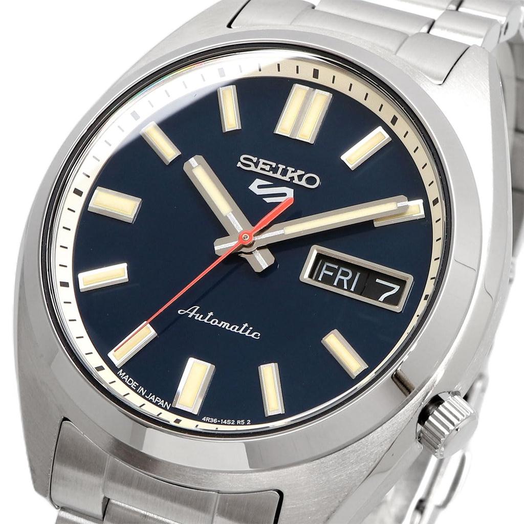 SEIKO 5 SPORTS SNXS series Automatic Watch Made in Japan SRPK87 Silver Navy Dial Overseas Model [Seiko] Men's [Used]