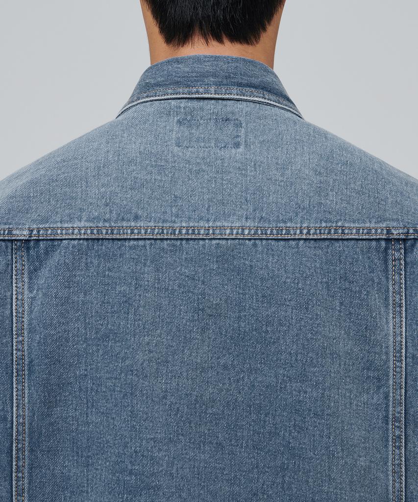 Musinsa Standard Relaxed Denim Trucker Jacket 2 [Light Indigo]