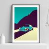 Classic 911 Cars Poster Red Yellow Green White HD Art Print Nordic Canvas Painting Modern Wall Picture Living Room Home Decor