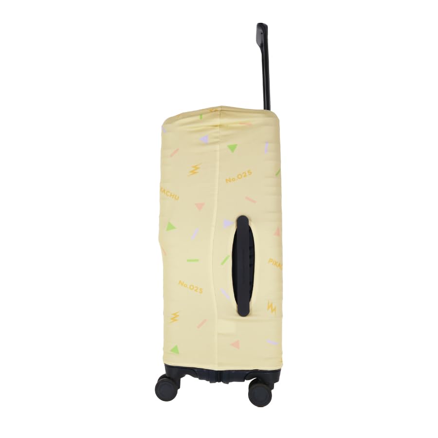 Suitcase Cover Gowell Suitcase Convenient Travel Goods Size Pokémon Cover, (Pikachu (Yellow), M)