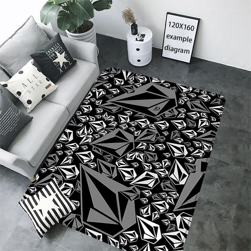 Floor Mat Non-slip Foot Rug for Entryway V-Volcom Hallway Carpet Kitchen Water Adsorbed Rugs Fluffy Bedside Mats Home Decoration