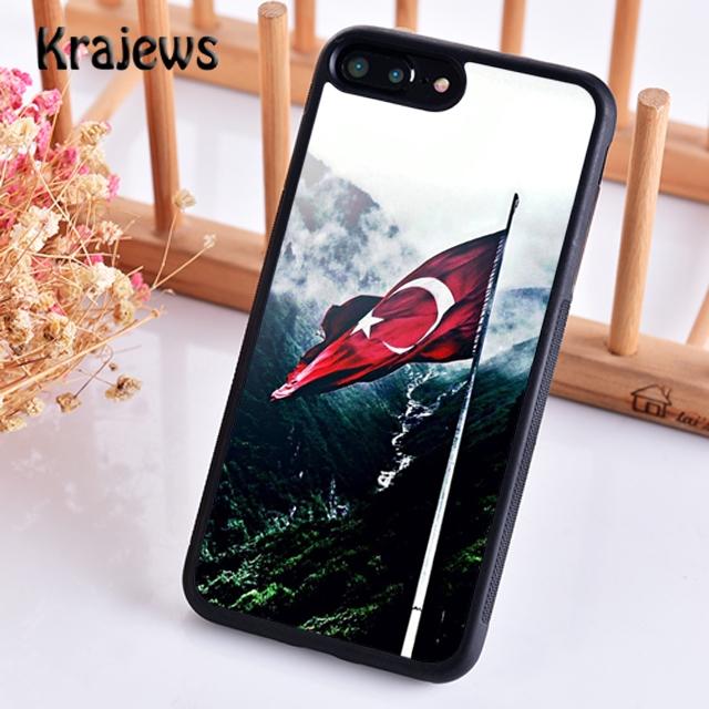 Krajews Republic Turkey Flag Ankara Phone Case Cover For iPhone 14 5s 6s 7 8 Plus X XR XS 11 12 13 Pro Max Samsung S21 S22 Ultra