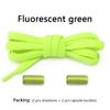 1 Pair Flat Shoe Laces for Sneakers Elastic Shoelaces Without Tie Convenient Quick On And Off Lazy Shoelace Accessories