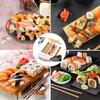1set DIY Bamboo Sushi Maker Multifunctional Roll Cooking Tools with Sushi Bazooka Make Bamboo Mats Bamboo Chopsticks