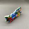 Turkey Fridge Magnet Souvenir Antalya Magnetic Tourist Souvenir Decorative Magnet for Refrigerator 3D Resin Painted Handicraft