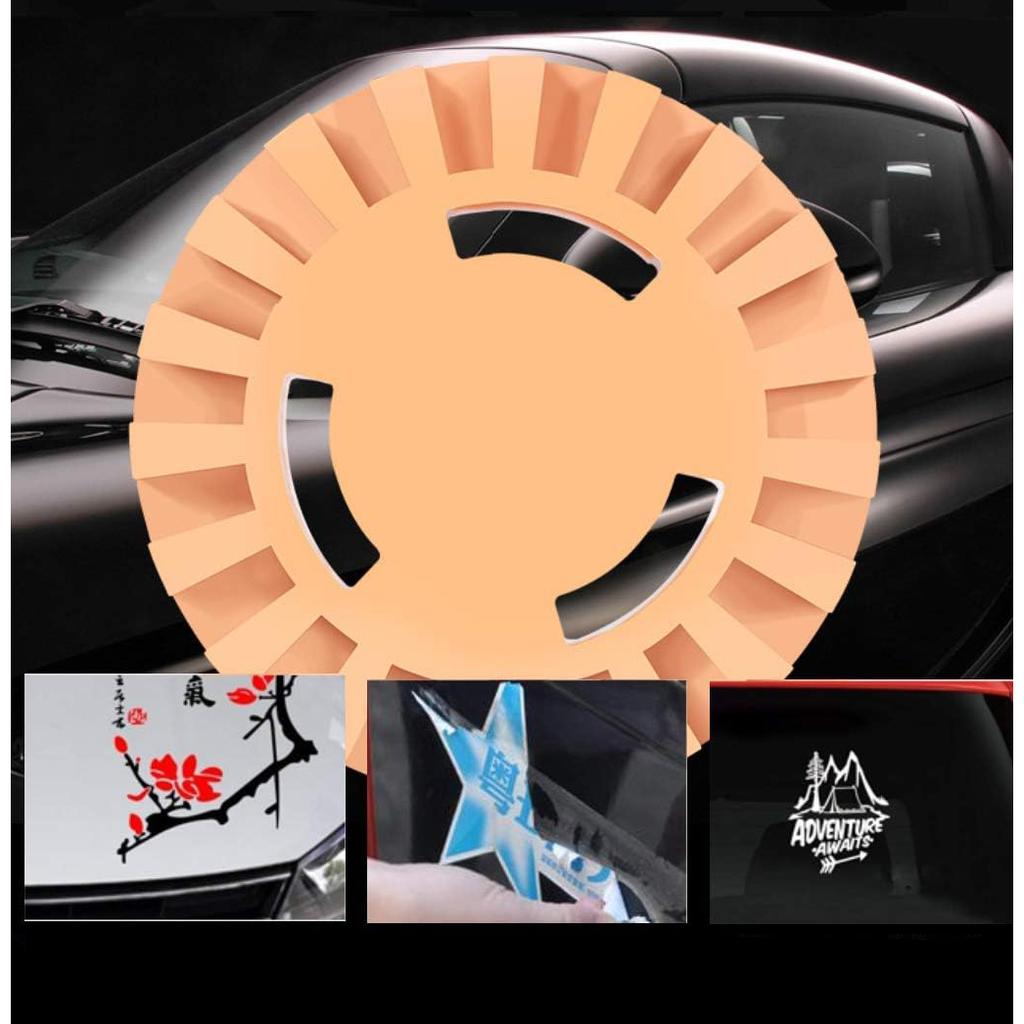 Rubber disc for removing glue from rims "flower" 100mm + screwdriver adapter