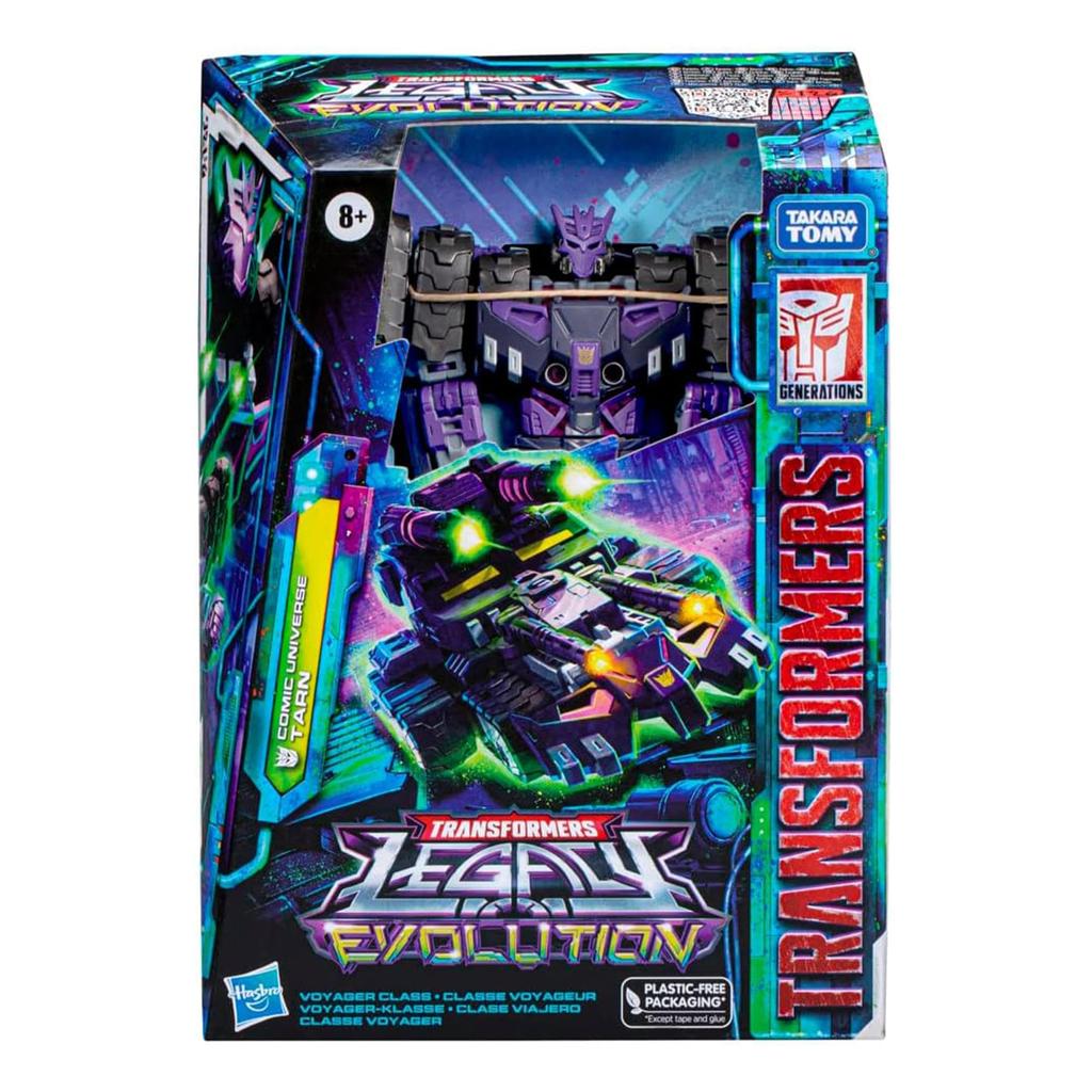 Transformers Toy Legacy Evolution Voyager Comic Universe Turn Toy Action Figure for Boys and Girls Ages 7" 8+