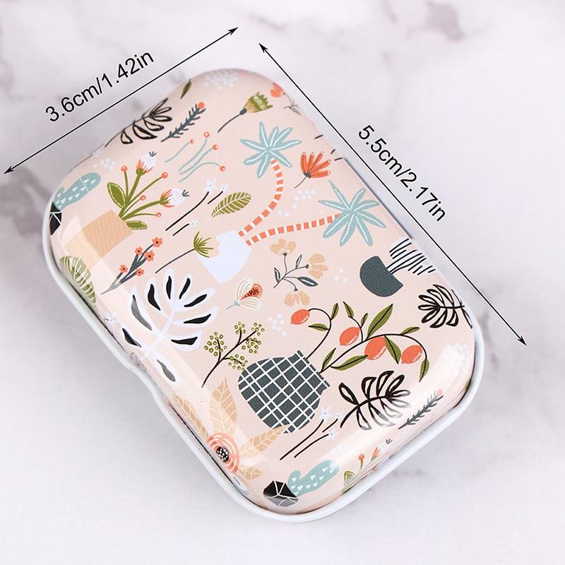 Colorful Mini Tin Box Sealed Jar Packing Boxes Jewelry, Candy Box Small Storage Boxes Cans Coin Earrings, Headphones Gift Box
