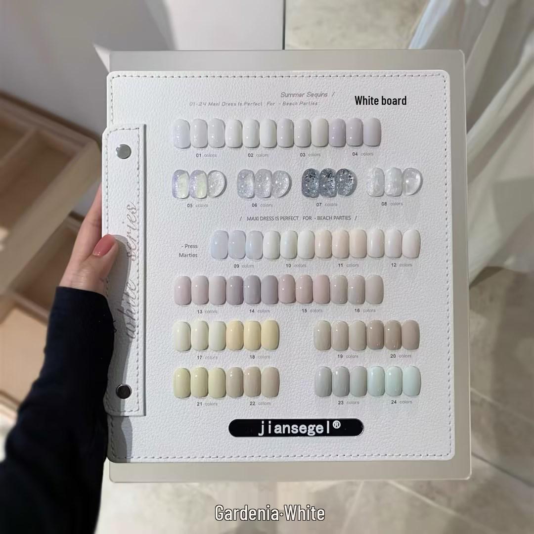 Midsummer Night Glitter Gel Nail Polish - 12 Colors, Super Sparkle Nail Art, Purple Glitter for Salon and DIY