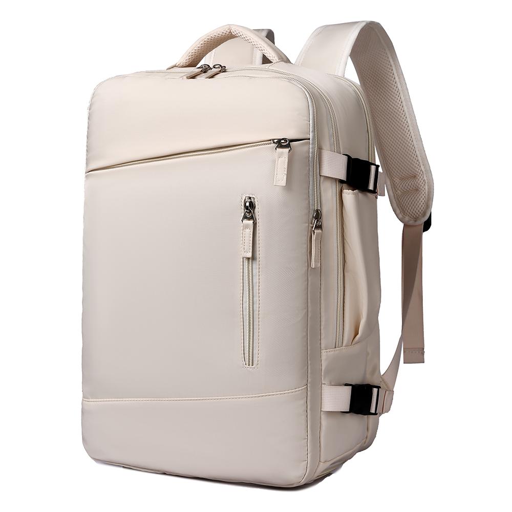 Large-capacity Oxford Travel Backpack, Men's And Women's Simple Leisure Backpack, Independent Shoe Compartment, Usb Interface