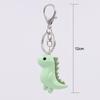 Charming Cartoon Dinosaur Acrylic Keychain Colorful Electroplated Finish, Perfect for Backpacks & Car Keys