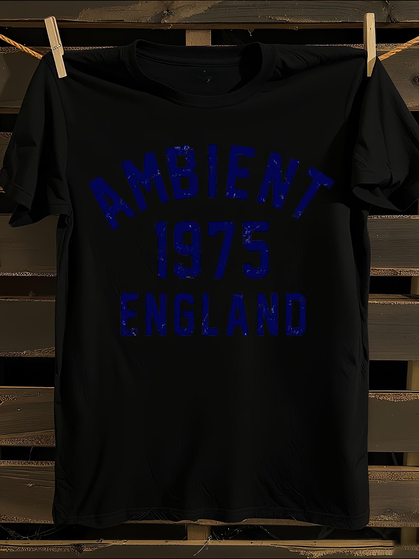 Vintage Tshirt Vintage 1975 Ambient Music England Tshirt S