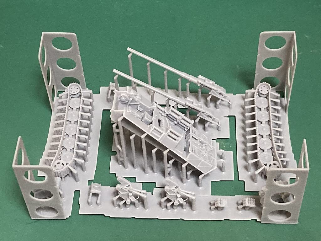 JagdTiger Full Interior Kit Printed Plastic 1/144 (Interior Only) [3D Model]