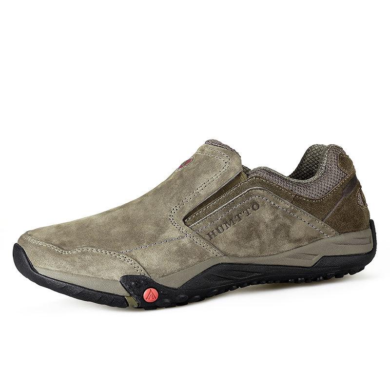 Hantu ленивые уличные нескользящие мягкие повседневные спортивные туфли летние кожаные походные ботинки 39