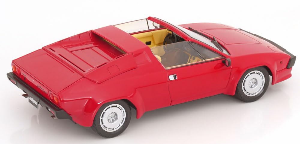 KK-Scale 1/18 Lamborghini Jalpa 3500 1982 Red Jalpa 3500 Miniature Car