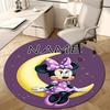 Personalized M-Minnie Round Chair Office Rug - Perfect for Mat, Office Chair & More - Ideal Gift for Birthdays and Holidays
