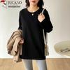 Woodpecker Women's Loose Fit Mid-Length Long Sleeve T-Shirt