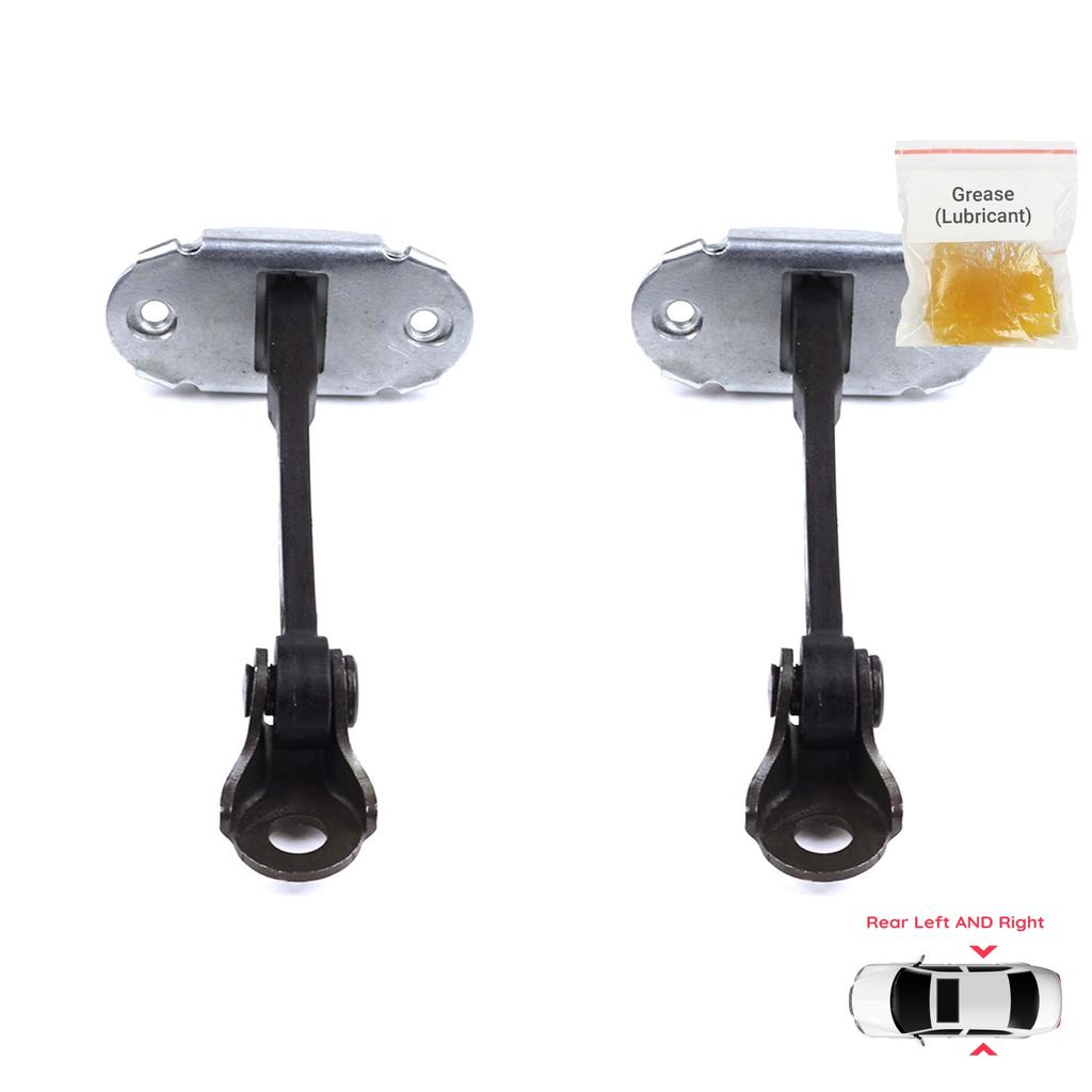 BDP1364-1 2 Pieces Rear Door Stop Check Assy Limiter Strap for Toyota Yaris Echo Verso FunCargo Vitz Platz MK1 P1 P2 1999-2003 Pre-Facelift