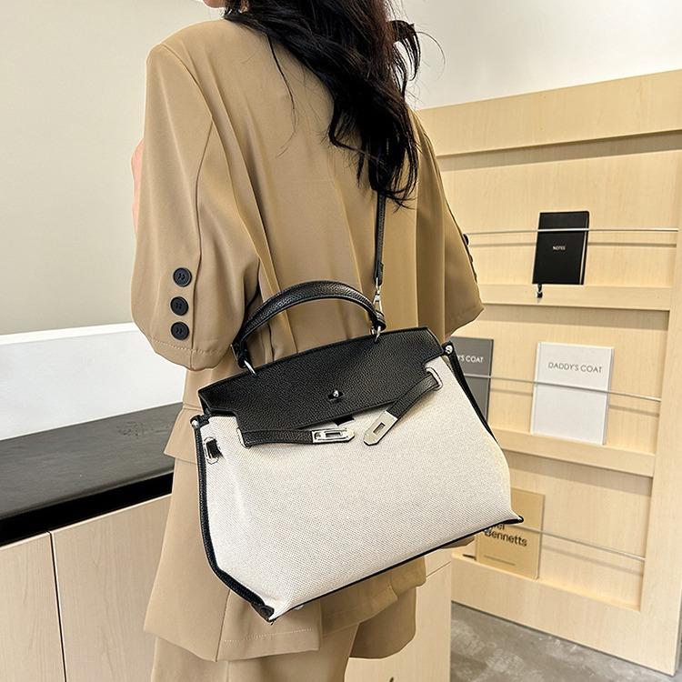 Stylish Large-capacity Platinum Bag, New High-end Textured Simple Handbag, Commuter Shoulder Messenger Bag