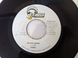 

7inch Record MR. VEGAS - We Will Never NONE DJ Frass Record 2009 Jamaica Reggae, Ska & Dub Used